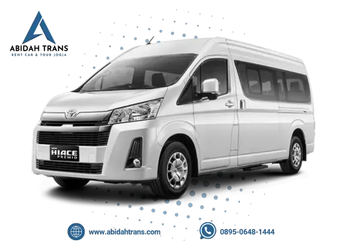 Toyota Hiace Premio Standard-Sewa Mobil Jogja-Abidah Trans